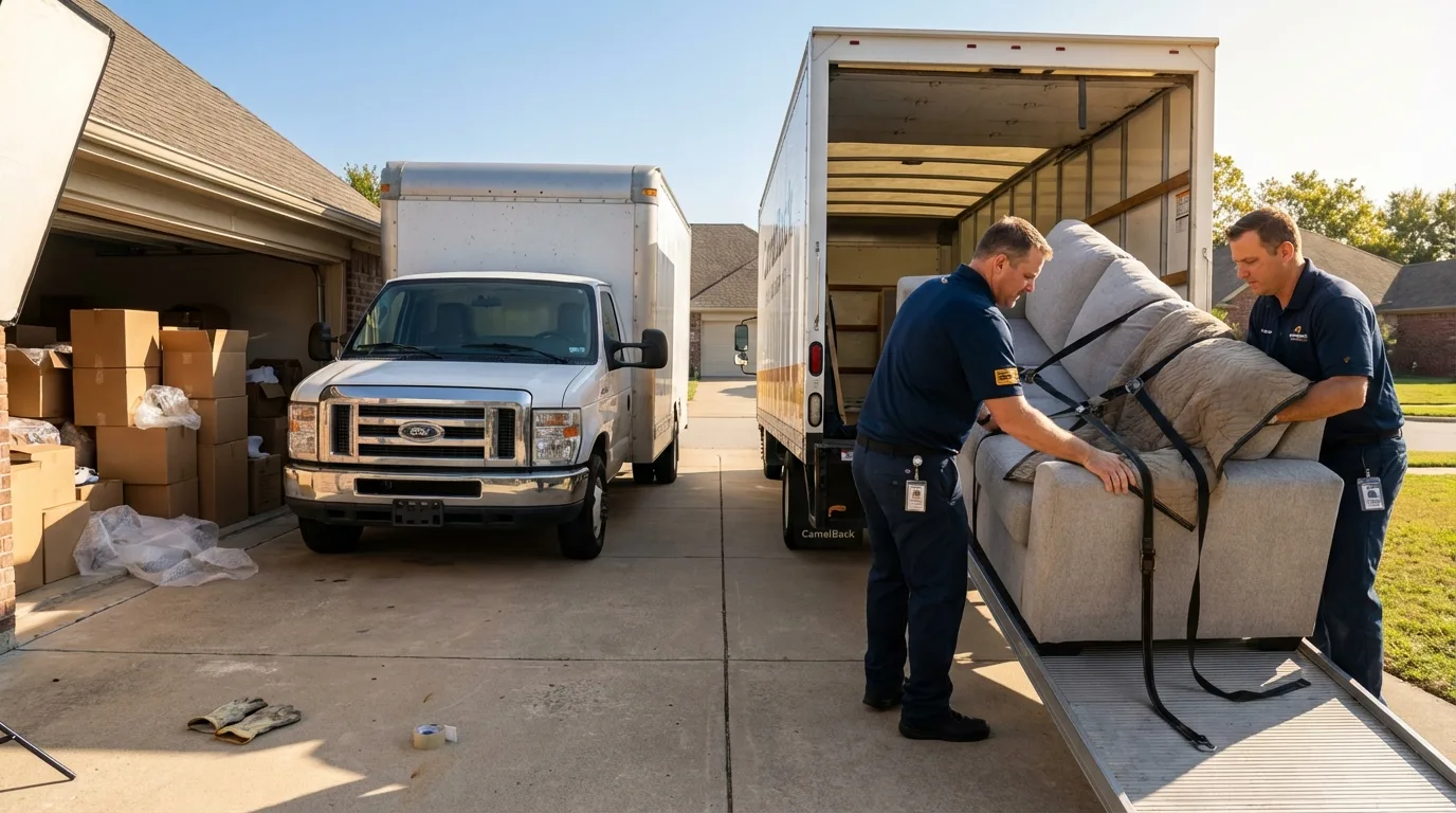 DIY truck vs professional crew comparison in Osgood